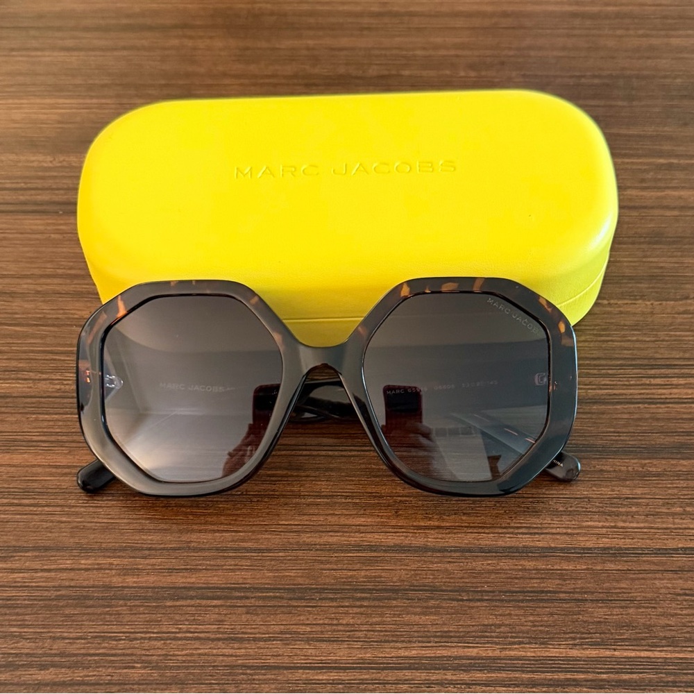 Marc Jacobs Tortoise Shell Sunglasses